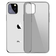 Husa spate pentru iPhone 11 Pro Baseus Basic Case - Negru/Transparent