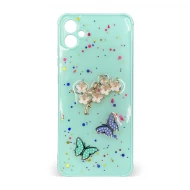 Husa spate pentru Samsung Galaxy A04E - Blossom Case Turcoaz