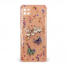 Husa spate pentru Samsung Galaxy A22 5G - Blossom Case Roz