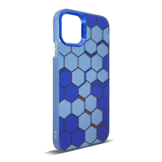 Husa spate pentru iPhone 15 Pro Max- Bozo case Albastru