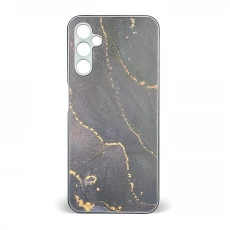 Husa spate pentru Samsung Galaxy A14- Deli Case Gold Black