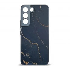 Husa spate pentru Samsung Galaxy S22 - Deli Case Albastru Inchis