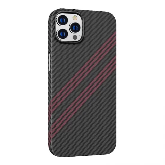 Husa spate pentru iPhone 14 Pro Hoco Cave - Negru/Rosu