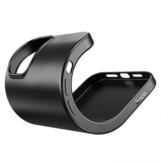 Husa spate pentru iPhone 13 Pro - HOCO Fascination Series  Negru