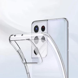 Husa spate pentru Samsung Galaxy S21 Ultra Hoco Premium - Transparent
