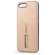 Husa spate pentru iPhone 6 - Hard Case Stand Gold