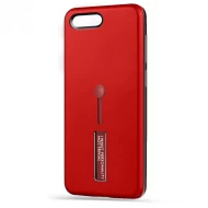 Husa spate pentru iPhone 6 - Hard Case Stand Rosu