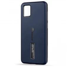 Husa spate pentru Samsung A31 - Hard Case Stand Albastru