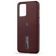 Husa spate pentru Samsung A41 - Hard Case Stand Maro