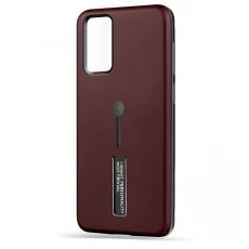 Husa spate pentru Samsung Galaxy Note 20 - Hard Case Stand Maro