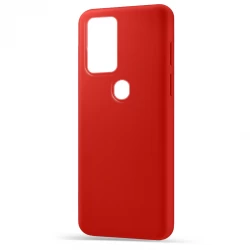 Husa spate pentru Samsung M31 - Silicon Line Rosu