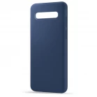 Husa spate pentru Samsung S10 - Silicon Line Albastru