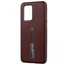 Husa spate pentru Huawei P40 - Hard Case Stand Maro