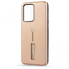 Husa spate pentru Samsung S20 Ultra - Hard Case Stand Gold
