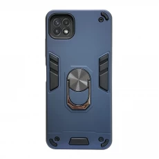 Husa spate pentru Samsung Galaxy A22 5G - Hybrid Case Stand Albastru