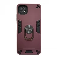 Husa spate pentru Samsung Galaxy A22 5G - Hybrid Case Stand Visiniu