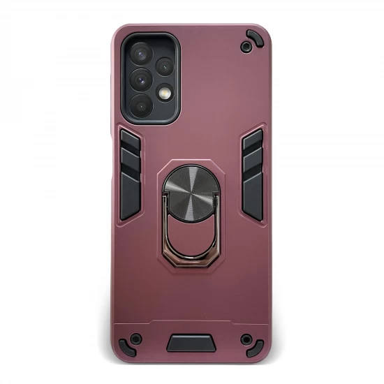 Husa spate pentru Samsung Galaxy A33 5G - Hybrid Case Stand Visiniu