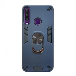 Husa spate pentru Huawei Y6P - Hybrid Case Stand Albastru