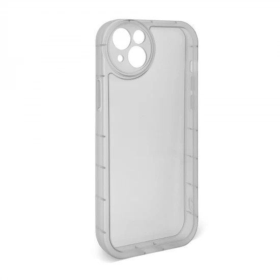 Husa spate pentru iPhone 13 - Round Case Transparenta