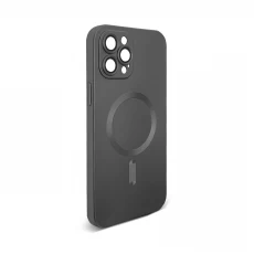 Husa spate pentru iPhone 12 Pro Max - Sassy Case Negru