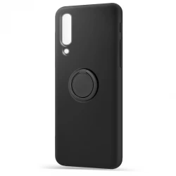 Husa spate pentru Samsung Galaxy A50 - Silicone Ring Negru