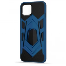 Husa spate pentru iPhone 12 Pro Max - Wolf Case Stand Albastru