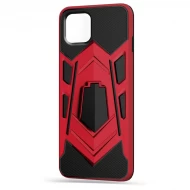 Husa spate pentru iPhone 12 Pro Max - Wolf Case Stand Rosu