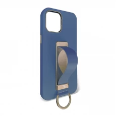Husa spate pentru iPhone 13 Pro Max - de Luxe Case Albastru Inchis