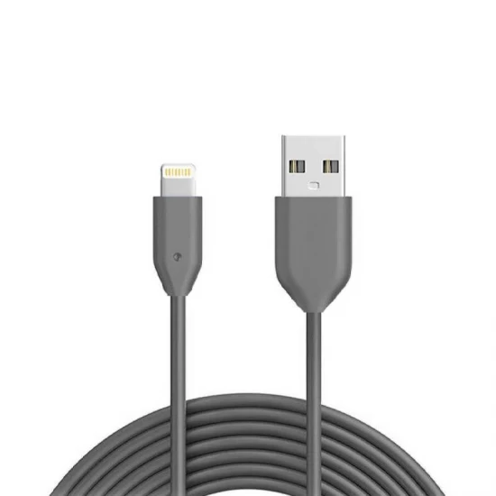Cablu de date Lightning pentru iPhone -1m - gri