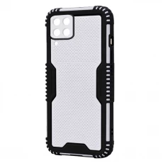 Husa spate pentru Samsung Galaxy A12 - Zip Case Gri