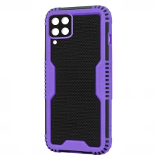 Husa spate pentru Samsung Galaxy A12 - Zip Case Mov