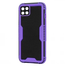 Husa spate pentru Samsung Galaxy A22 5G - Zip Case Mov