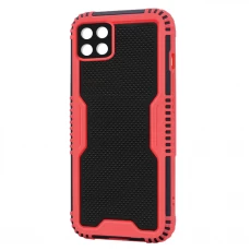 Husa spate pentru Samsung Galaxy A22 5G - Zip Case Rosu