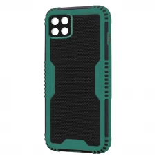 Husa spate pentru Samsung Galaxy A22 5G - Zip Case Verde
