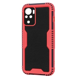 Husa spate pentru Xiaomi Redmi Note 10 - Zip Case Rosu