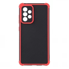 Husa spate pentru Samsung Galaxy A52 - Zip Case Rosu
