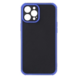 Husa spate pentru iPhone 13 Pro - Zip Case Albastru
