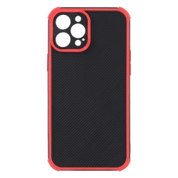 Husa spate pentru iPhone 13 Pro - Zip Case Rosu