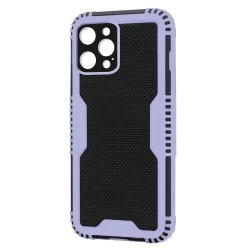Husa spate pentru iPhone 13 Pro Max - Zip Case Bleu
