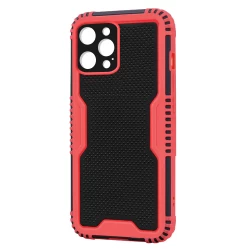 Husa spate pentru iPhone 13 Pro - Zip Case Rosu