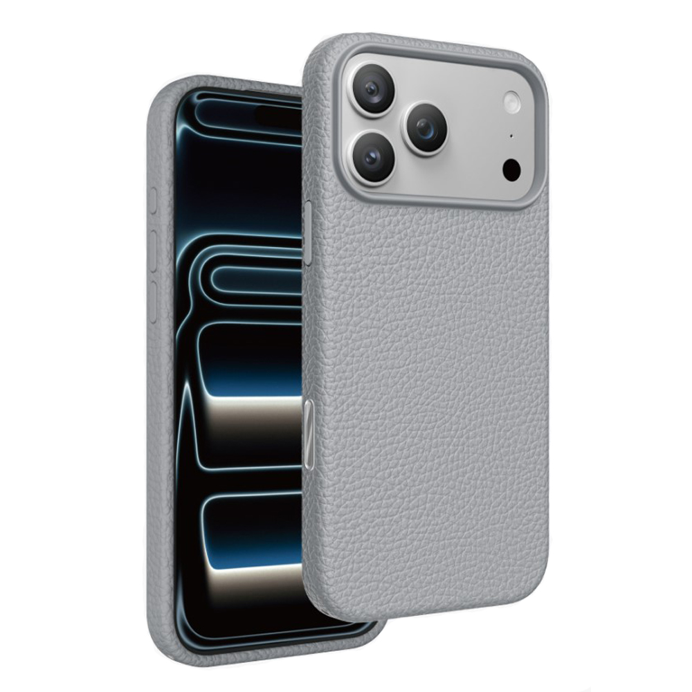 Husa spate pentru iPhone 18 Pro Keephone Lycucci - Gri