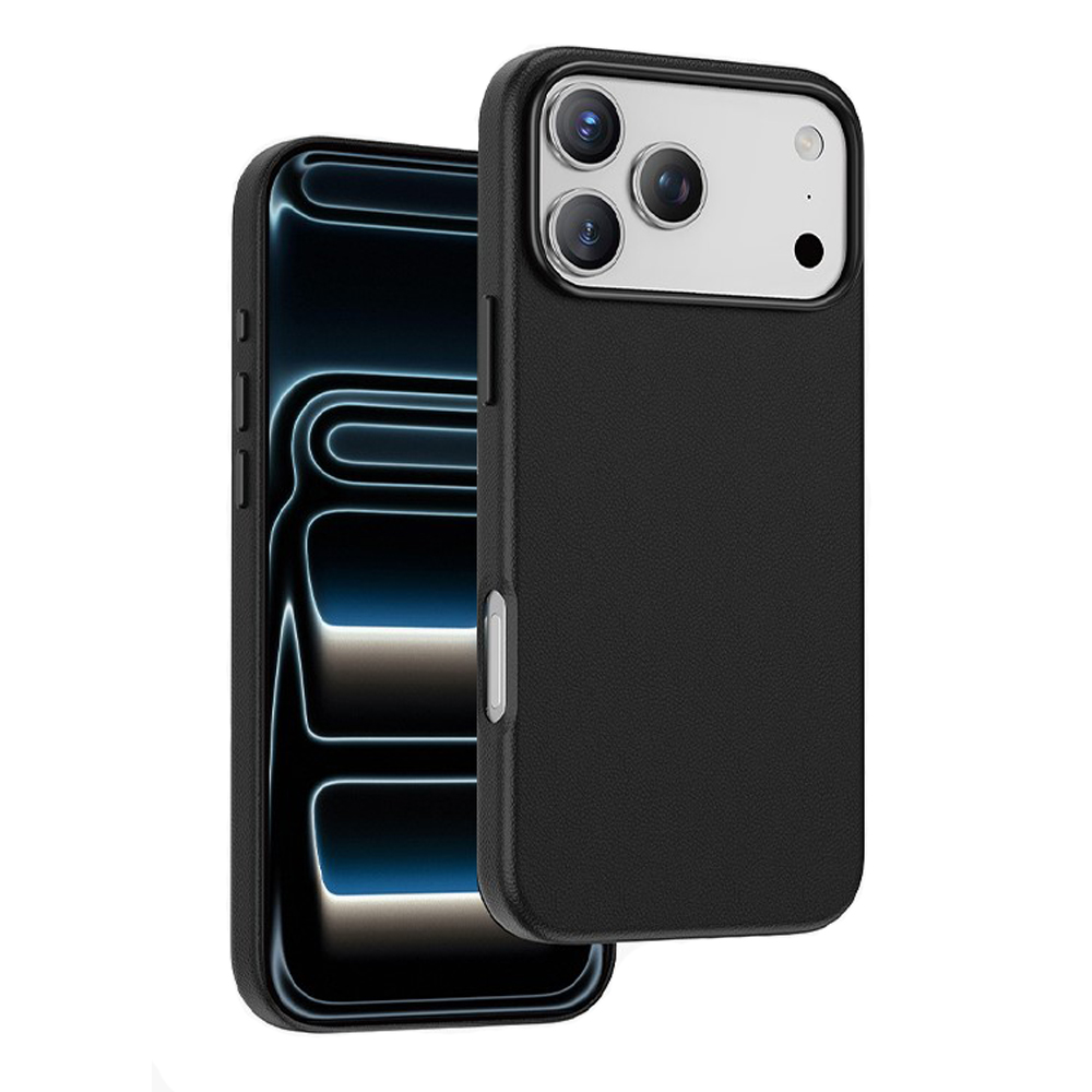 Husa spate pentru iPhone 17 Pro Keephone Peekaboo - Negru