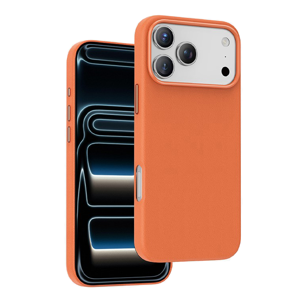 Husa spate pentru iPhone 17 Pro Keephone Peekaboo - Portocaliu