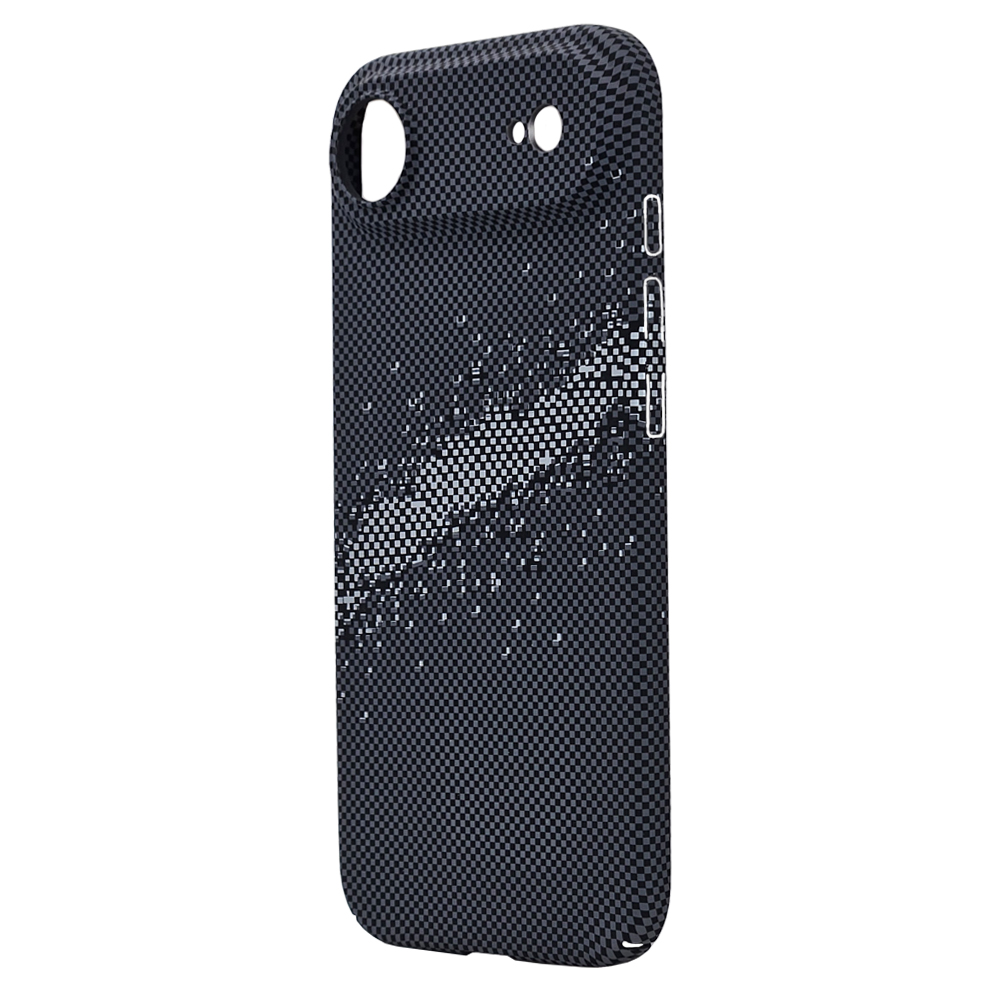 Husa spate pentru iPhone 17 Air Berlia Fiber Magsafe - Gri