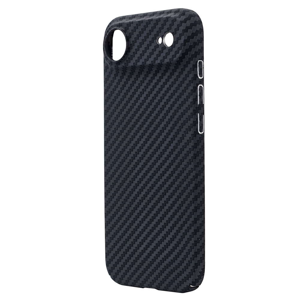 Husa spate pentru iPhone 17 Air Berlia Fiber Magsafe - Negru